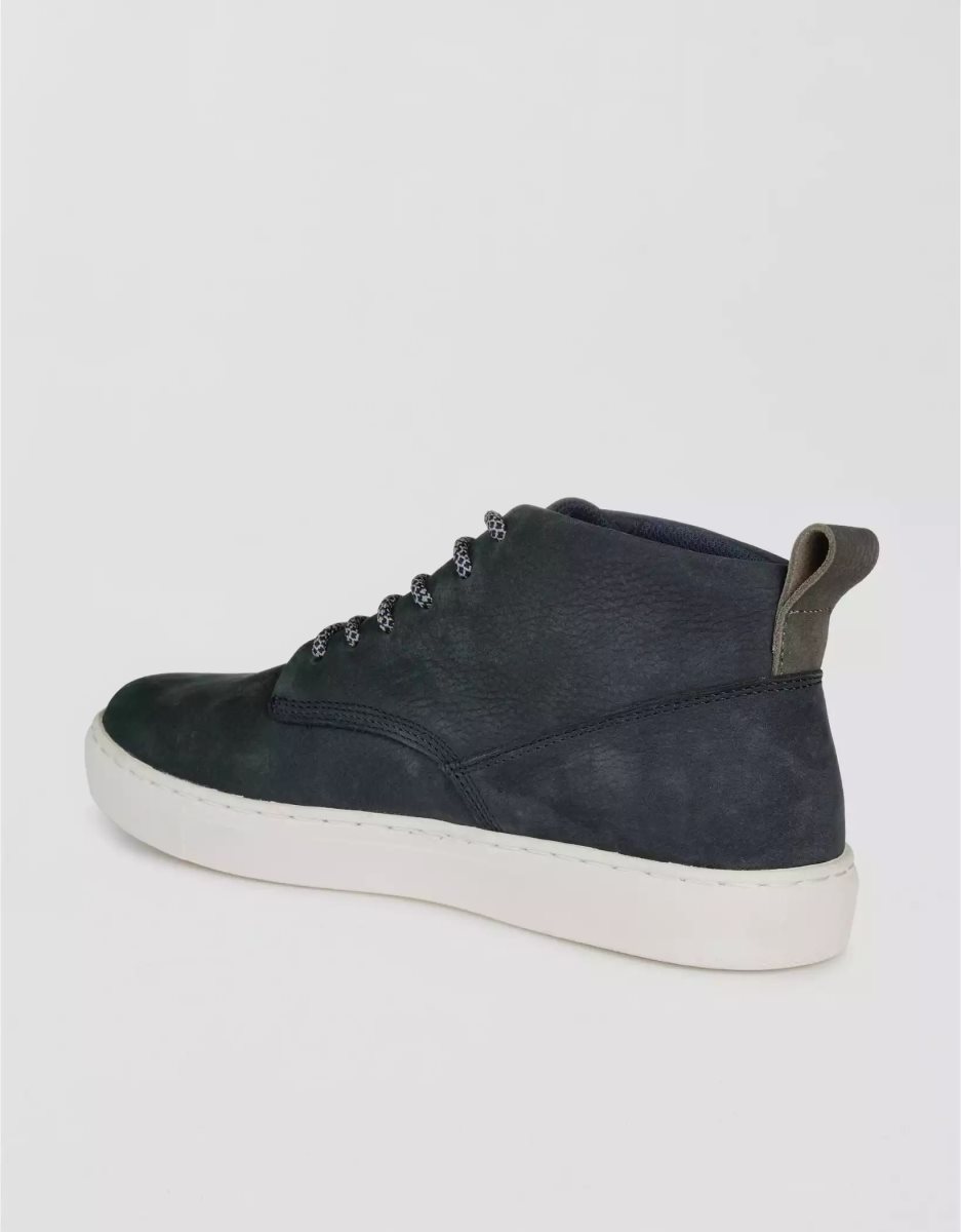 Chaussures Casual American Eagle Territory Rove High Top Sneaker Bleu Marine Homme | NIE-43170656